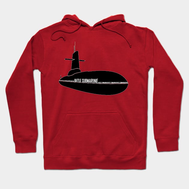 submarine Hoodie by INDONESIA68